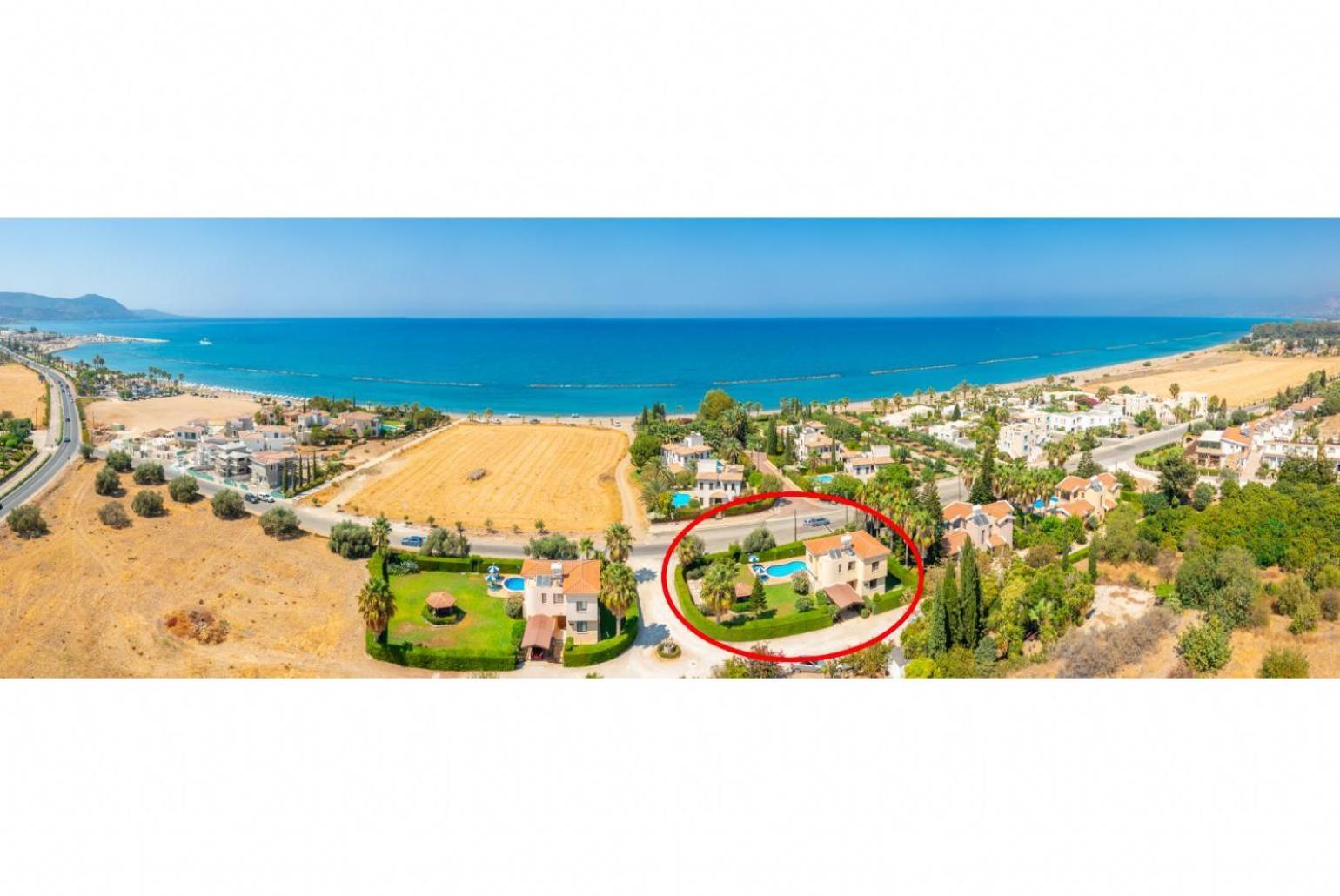 Villa Halima Fostira Polis Exteriör bild