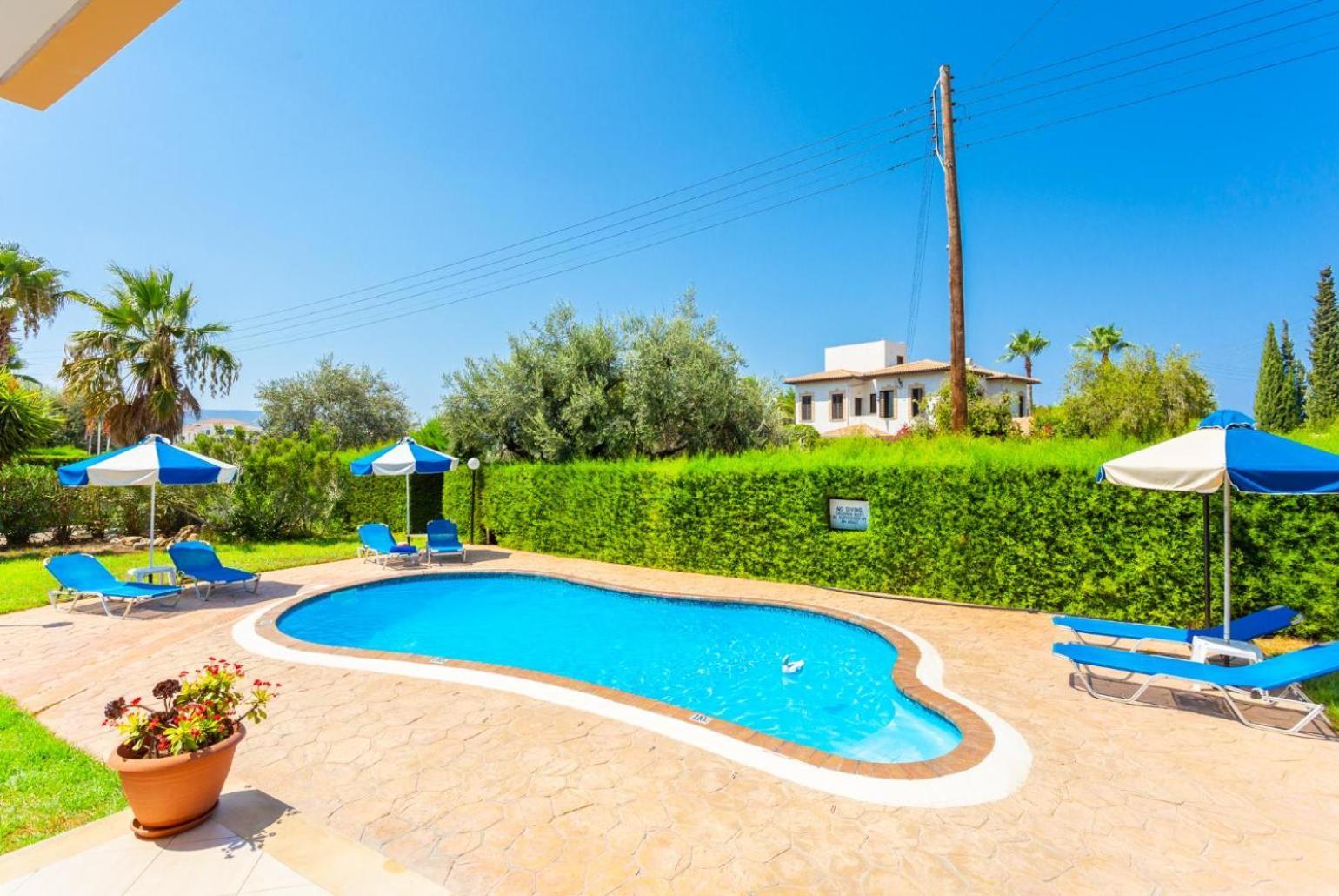 Villa Halima Fostira Polis Exteriör bild